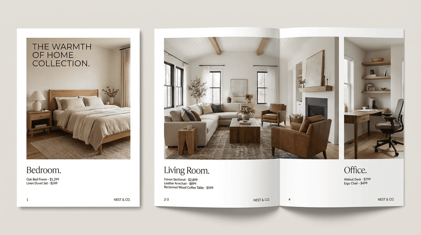 Fotografia profesional de catalogos de mobiliario